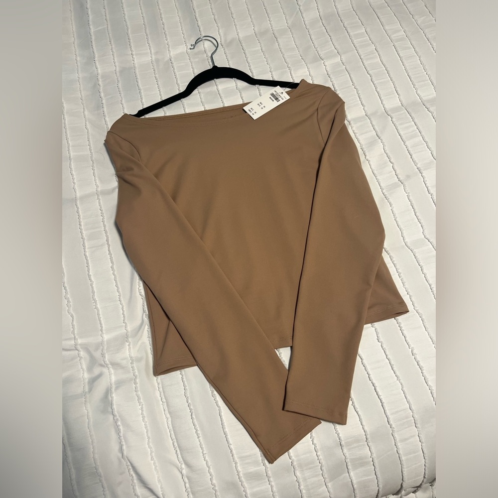 Abercrombie Soft A&F Collection Smooth Long Sleeve Shirt